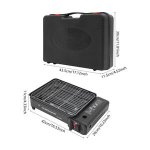 2.2KW Portable LPG/Butane Gas Grill Stove Outdoor Camping BBQ Cooking Stove